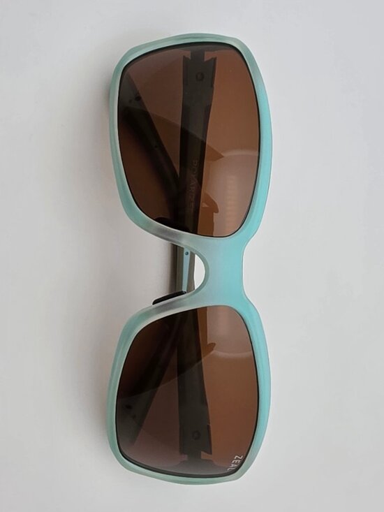 Zeal Optics Zeta Matte Aqua Green Frame Polarized Bronze Lens Sunglasses Japan main image 8